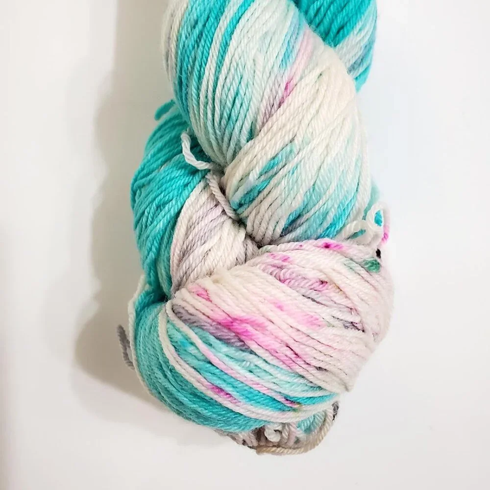 Blissful Knits Classic Superwash Merino Blend 438yds 3.5oz Hand Dyed Sock Weight